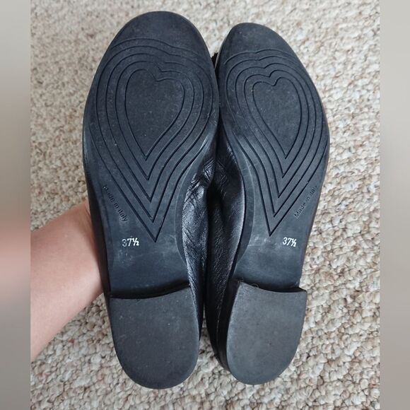 Ferca 81 Black Ballerina Flats size 37.5 - Picture 12 of 13